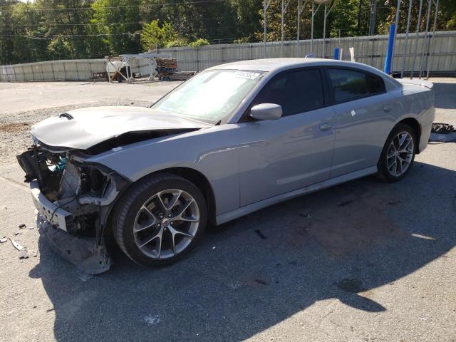 2C3CDXHG6MH661405 - 2021 DODGE CHARGER GT GRAY photo 1