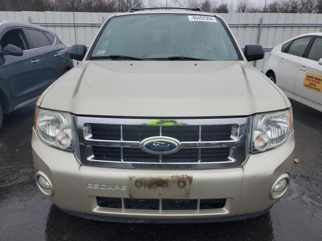 1FMCU9DG1AKC46540 - 2010 FORD ESCAPE XLT TAN photo 5