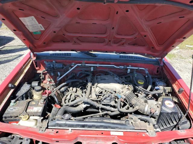 1N6ED26T82C303940 - 2002 NISSAN FRONTIER KING CAB XE RED photo 11