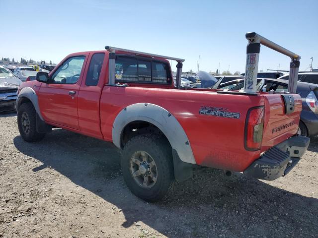 1N6ED26T82C303940 - 2002 NISSAN FRONTIER KING CAB XE RED photo 2