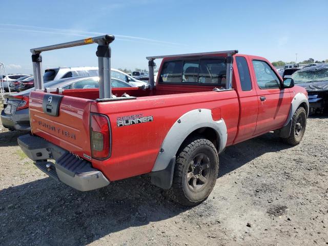1N6ED26T82C303940 - 2002 NISSAN FRONTIER KING CAB XE RED photo 3