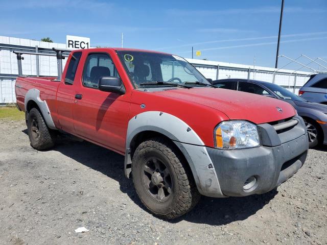 1N6ED26T82C303940 - 2002 NISSAN FRONTIER KING CAB XE RED photo 4