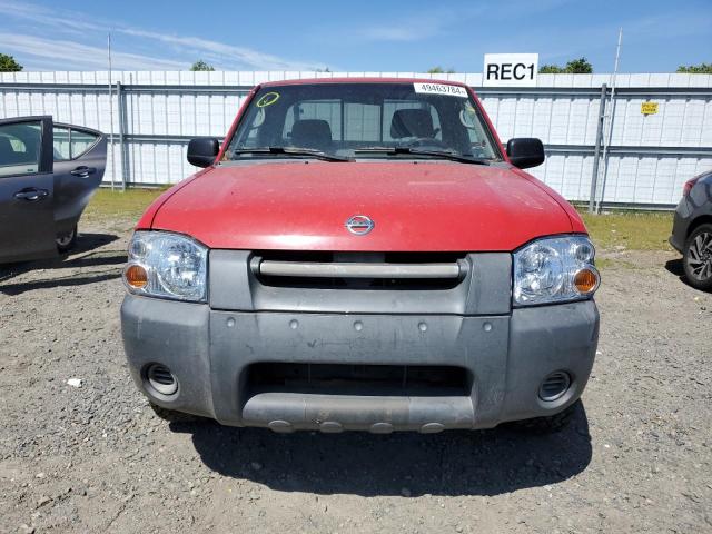 1N6ED26T82C303940 - 2002 NISSAN FRONTIER KING CAB XE RED photo 5