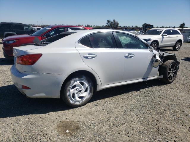 JTHBK262592085974 - 2009 LEXUS IS 250 WHITE photo 3