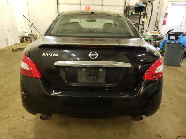 1N4AA5AP6AC820826 - 2010 NISSAN MAXIMA S BLACK photo 6