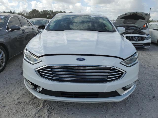 3FA6P0RU9JR219963 - 2018 FORD FUSION TITANIUM/PLATINUM HEV WHITE photo 5