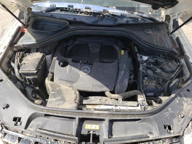 4JGDA5HB9EA269662 - 2014 MERCEDES-BENZ ML 350 4MATIC WHITE photo 12