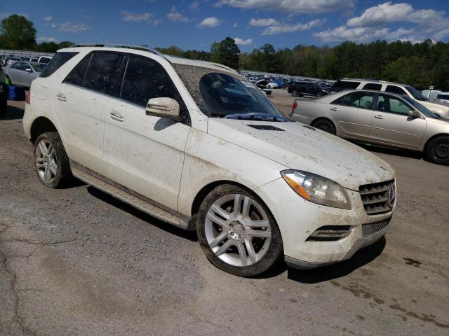 4JGDA5HB9EA269662 - 2014 MERCEDES-BENZ ML 350 4MATIC WHITE photo 4