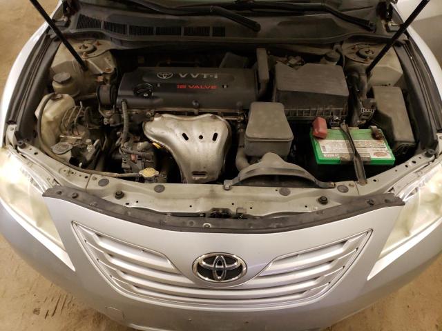 JTNBE46K673000583 - 2007 TOYOTA CAMRY CE SILVER photo 11