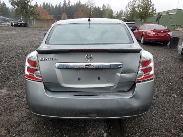 3N1AB6AP7CL738398 - 2012 NISSAN SENTRA 2.0 GRAY photo 6