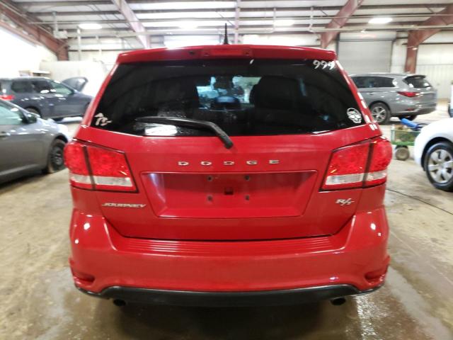 3C4PDCEG8FT577882 - 2015 DODGE JOURNEY R/T RED photo 6