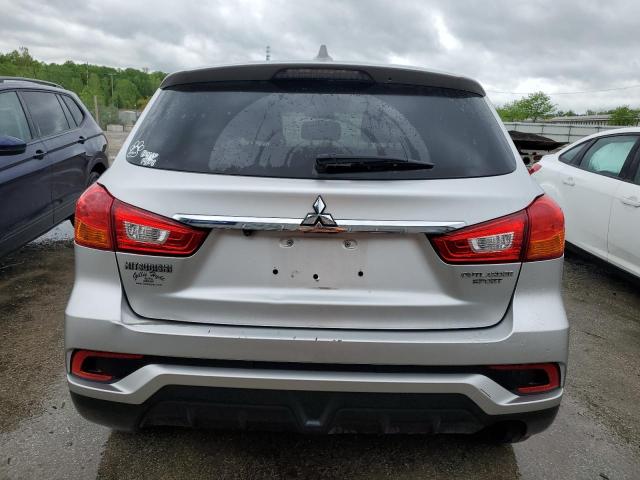 JA4AP3AU1KU015986 - 2019 MITSUBISHI OUTLANDER ES SILVER photo 6