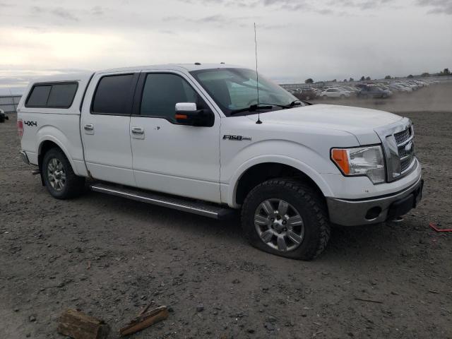 1FTFW1EV3AKE77420 - 2010 FORD F150 SUPERCREW WHITE photo 4