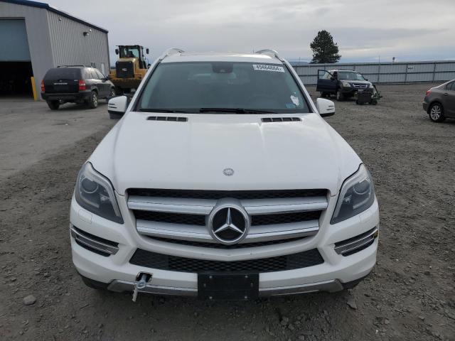 4JGDF7CE0EA316334 - 2014 MERCEDES-BENZ GL 450 4MATIC WHITE photo 5