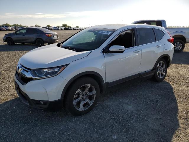 5J6RW1H58KA004347 - 2019 HONDA CR-V EX WHITE photo 1