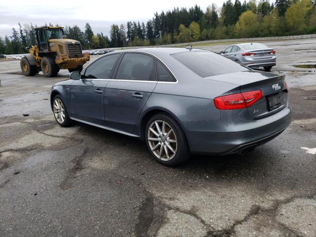 WAUFFAFL7FN009643 - 2015 AUDI A4 PREMIUM PLUS GRAY photo 2