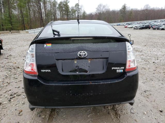 JTDKB20U397829943 - 2009 TOYOTA PRIUS BLACK photo 6