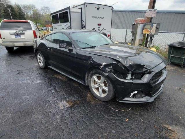 1FA6P8TH0F5351384 - 2015 FORD MUSTANG BLACK photo 1