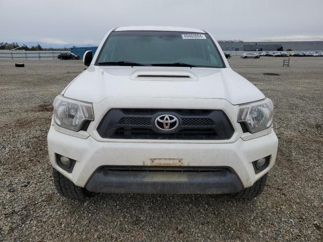 3TMMU4FN4FM074267 - 2015 TOYOTA TACOMA DOUBLE CAB LONG BED WHITE photo 5