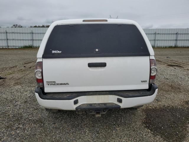 3TMMU4FN4FM074267 - 2015 TOYOTA TACOMA DOUBLE CAB LONG BED WHITE photo 6