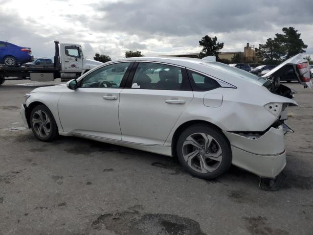 1HGCV1F41KA007441 - 2019 HONDA ACCORD EX WHITE photo 2