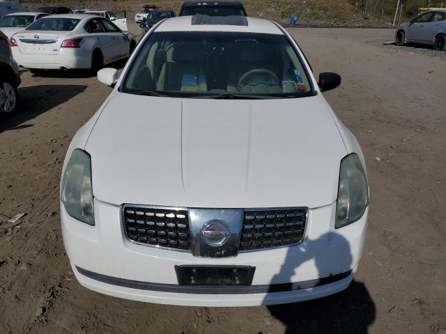 1N4BA41E44C839392 - 2004 NISSAN MAXIMA SE WHITE photo 5