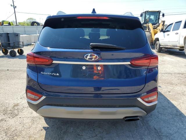 5NMS33AD7LH159136 - 2020 HYUNDAI SANTA FE SEL BLUE photo 6