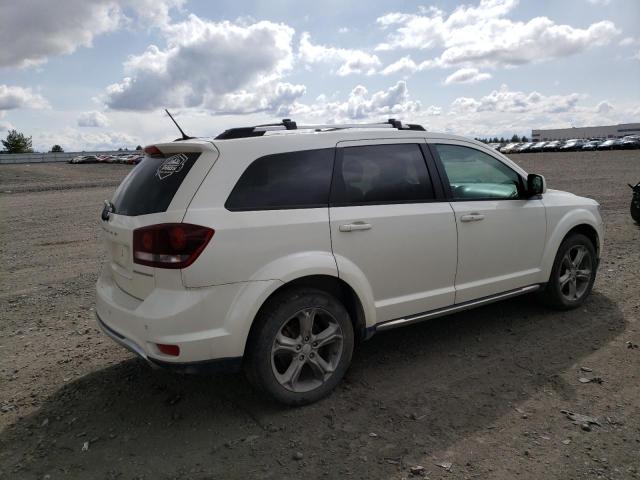 3C4PDDGG8GT159620 - 2016 DODGE JOURNEY CROSSROAD WHITE photo 3