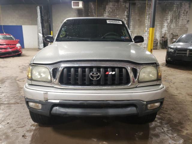 5TEPM62N74Z307377 - 2004 TOYOTA TACOMA SILVER photo 5