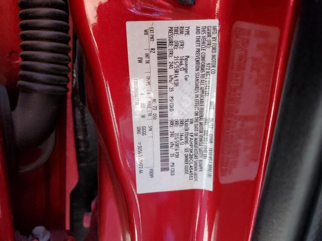 1FAHP3K28CL454553 - 2012 FORD FOCUS SE RED photo 12