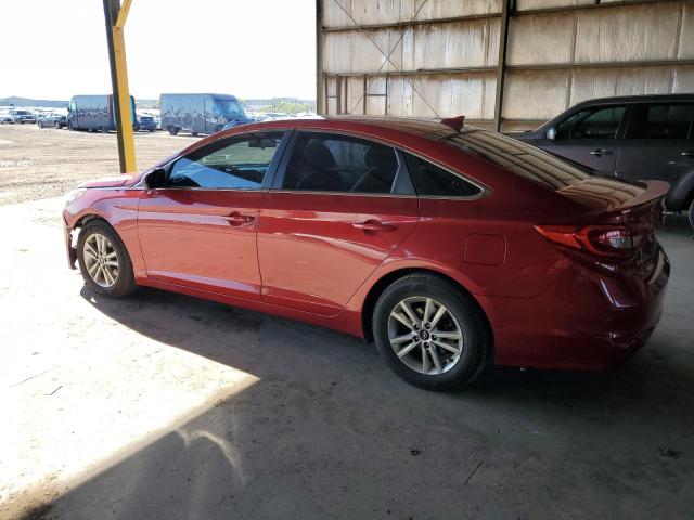 5NPE24AF6HH445478 - 2017 HYUNDAI SONATA SE RED photo 2