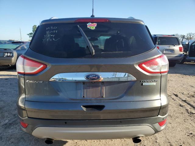 1FMCU0J90FUB92354 - 2015 FORD ESCAPE TITANIUM GRAY photo 6