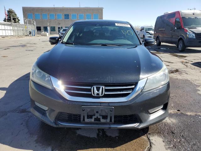 1HGCR3F80DA040047 - 2013 HONDA ACCORD EXL BLACK photo 5