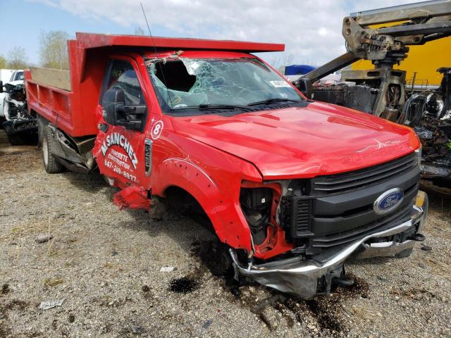 1FDTF4GT3HEE09297 - 2017 FORD F450 SUPER DUTY RED photo 4