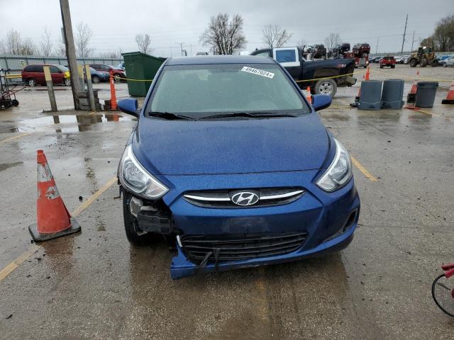 KMHCT5AE3HU316732 - 2017 HYUNDAI ACCENT SE BLUE photo 5