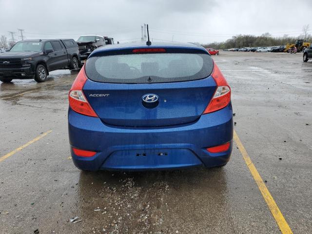 KMHCT5AE3HU316732 - 2017 HYUNDAI ACCENT SE BLUE photo 6