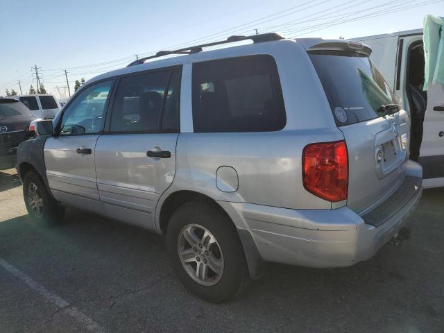 2HKYF18684H574368 - 2004 HONDA PILOT EXL SILVER photo 2