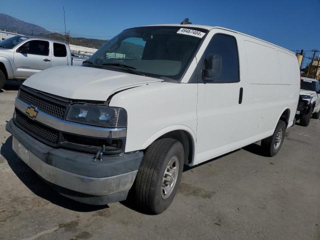 1GCWGAF75N1182652 - 2022 CHEVROLET EXPRESS G2 WHITE photo 1