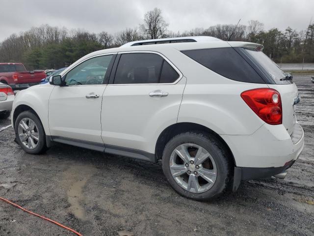 2GNFLGE52C6263625 - 2012 CHEVROLET EQUINOX LTZ WHITE photo 2