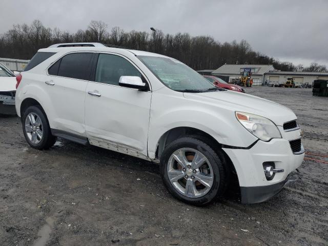 2GNFLGE52C6263625 - 2012 CHEVROLET EQUINOX LTZ WHITE photo 4