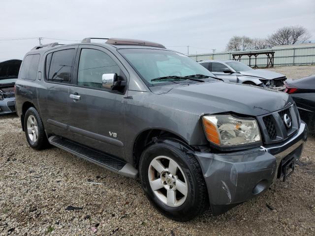 5N1BA08A87N723722 - 2007 NISSAN ARMADA SE GRAY photo 4