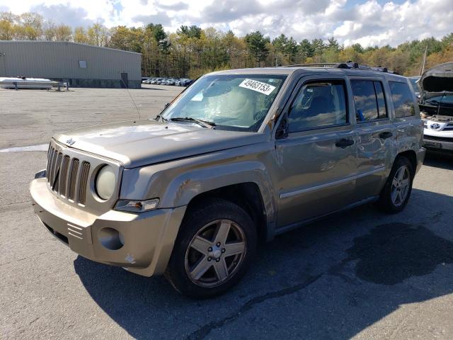 1J8FT48W28D534938 - 2008 JEEP PATRIOT LIMITED BEIGE photo 1