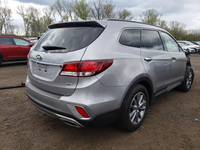 KM8SNDHFXJU275410 - 2018 HYUNDAI SANTA FE SE SILVER photo 3