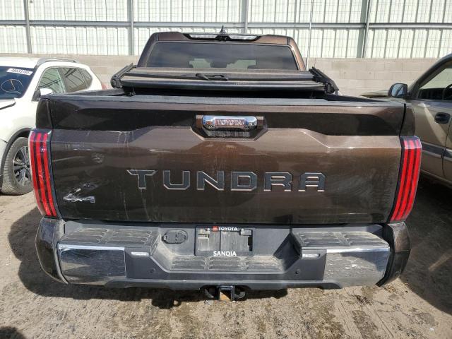 5TFMA5DBXRX188084 - 2024 TOYOTA TUNDRA CREWMAX PLATINUM BROWN photo 6