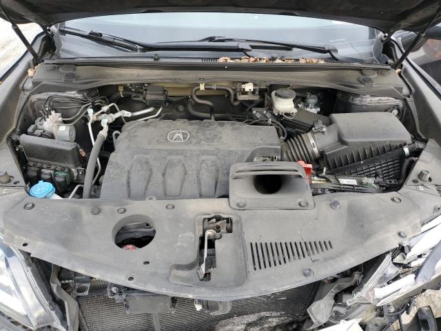 5J8TB4H70GL002521 - 2016 ACURA RDX ADVANCE CHARCOAL photo 12