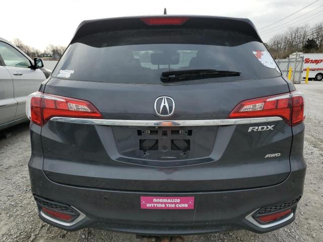 5J8TB4H70GL002521 - 2016 ACURA RDX ADVANCE CHARCOAL photo 6