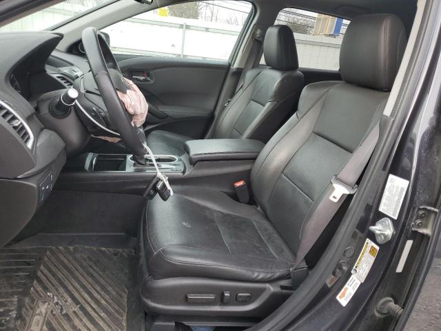 5J8TB4H70GL002521 - 2016 ACURA RDX ADVANCE CHARCOAL photo 7