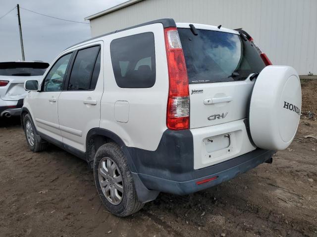 SHSRD78916U439511 - 2006 HONDA CR-V SE WHITE photo 2