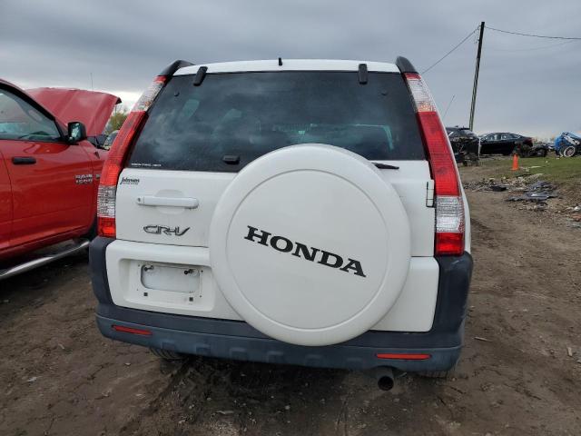 SHSRD78916U439511 - 2006 HONDA CR-V SE WHITE photo 6