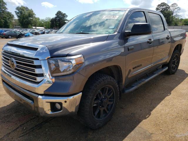 5TFEY5F10MX290376 - 2021 TOYOTA TUNDRA CREWMAX SR5 CHARCOAL photo 1